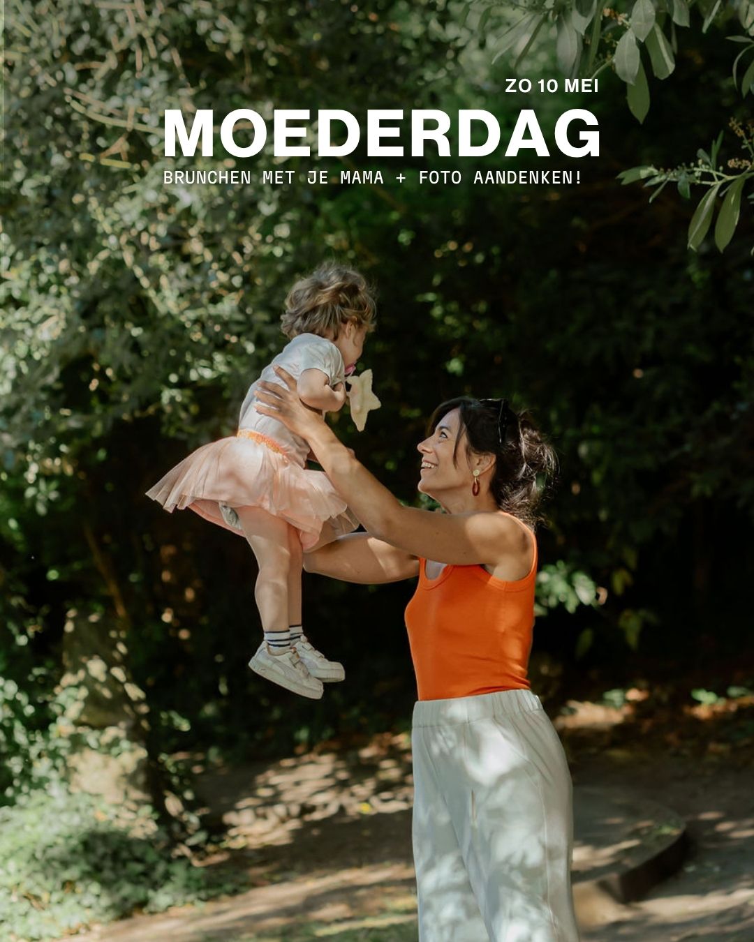 moederdag brunch in de tuin van Alix in Gent