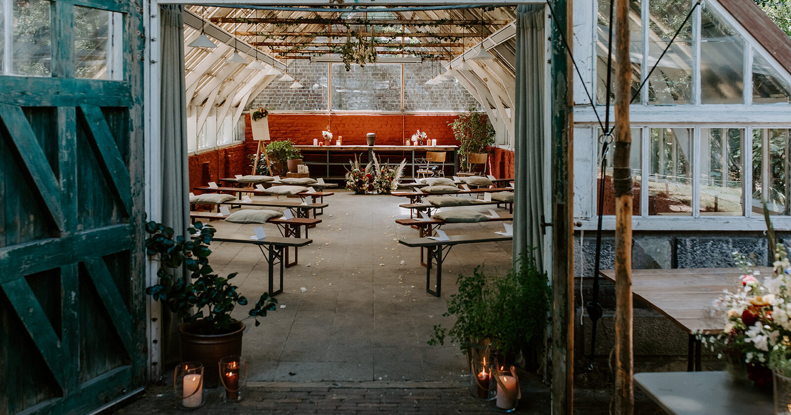 begrafenis in de serre van alix in gent