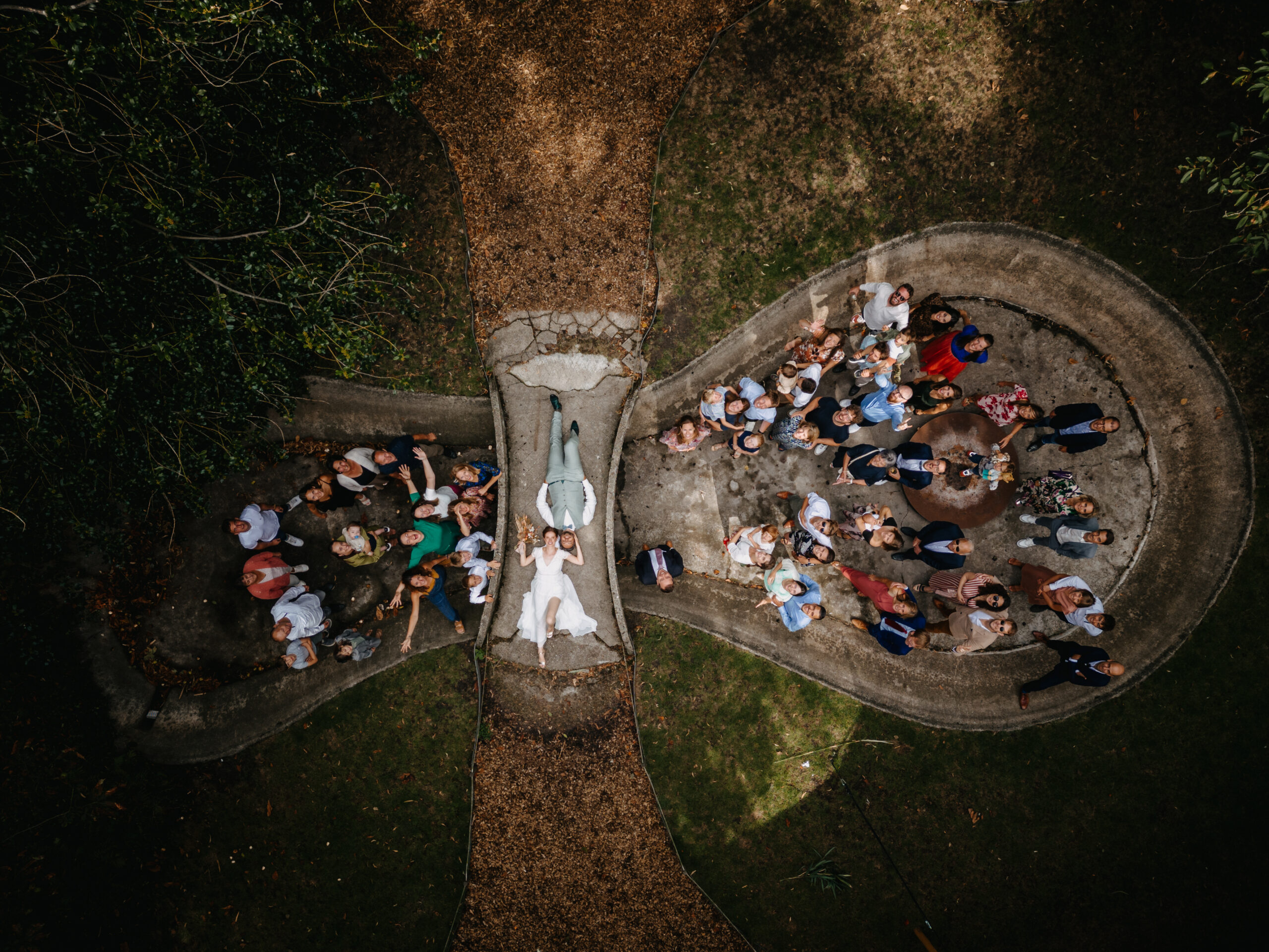 Huwelijksfeest in de tuin van Alix in Gent