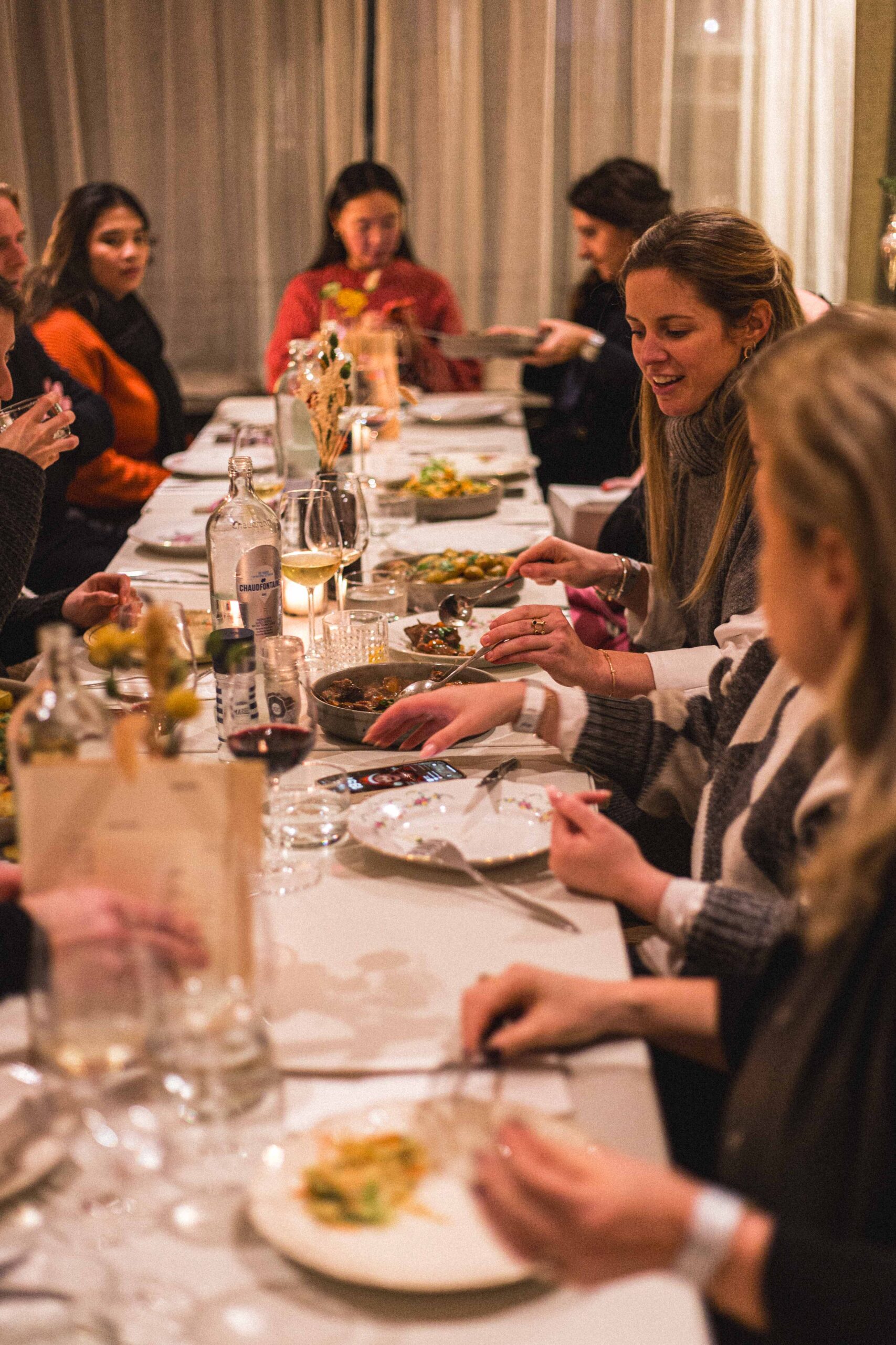 personeelsfeest Gent teametentje