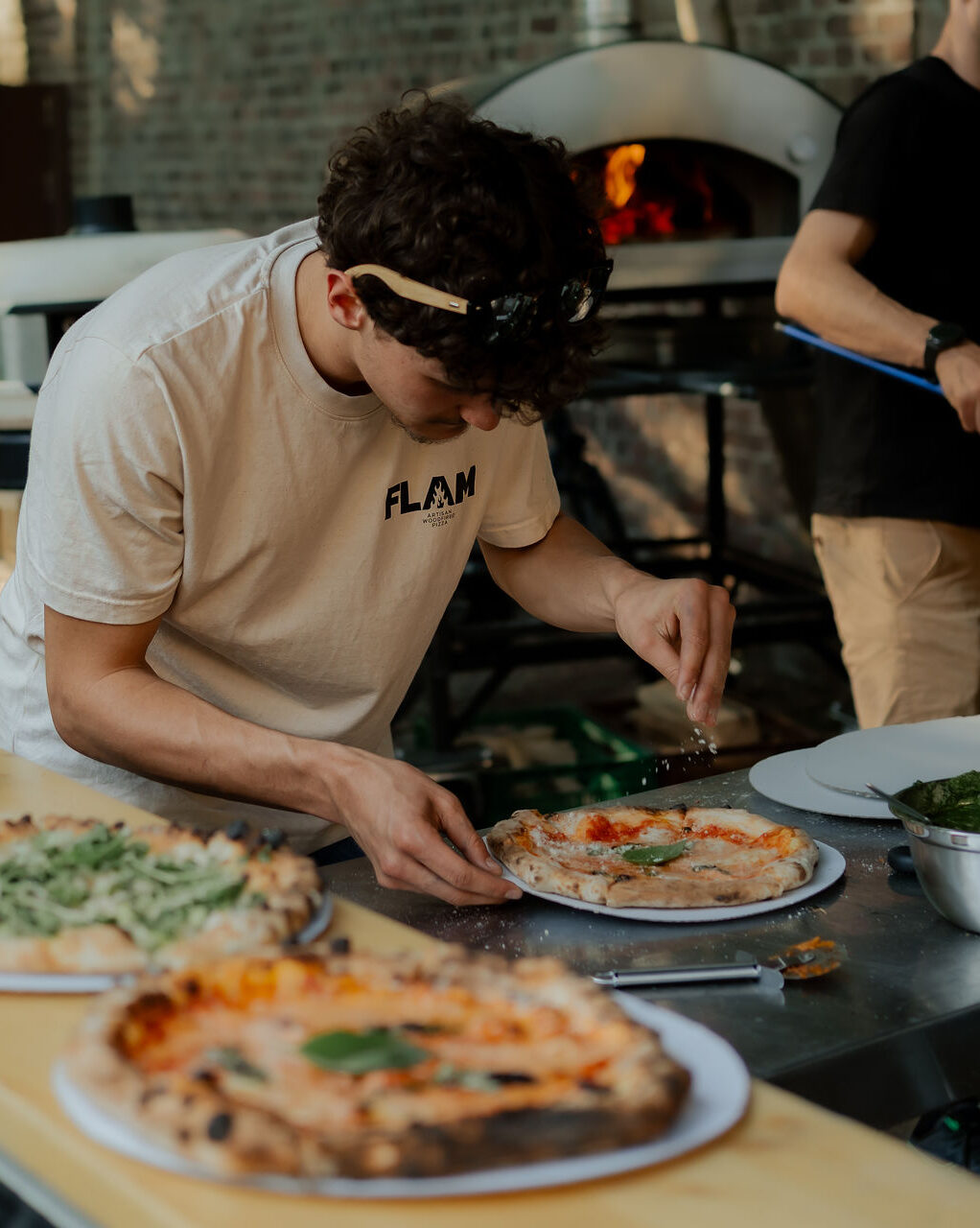 pizza party als personeelsfeest bij Alix in Gent