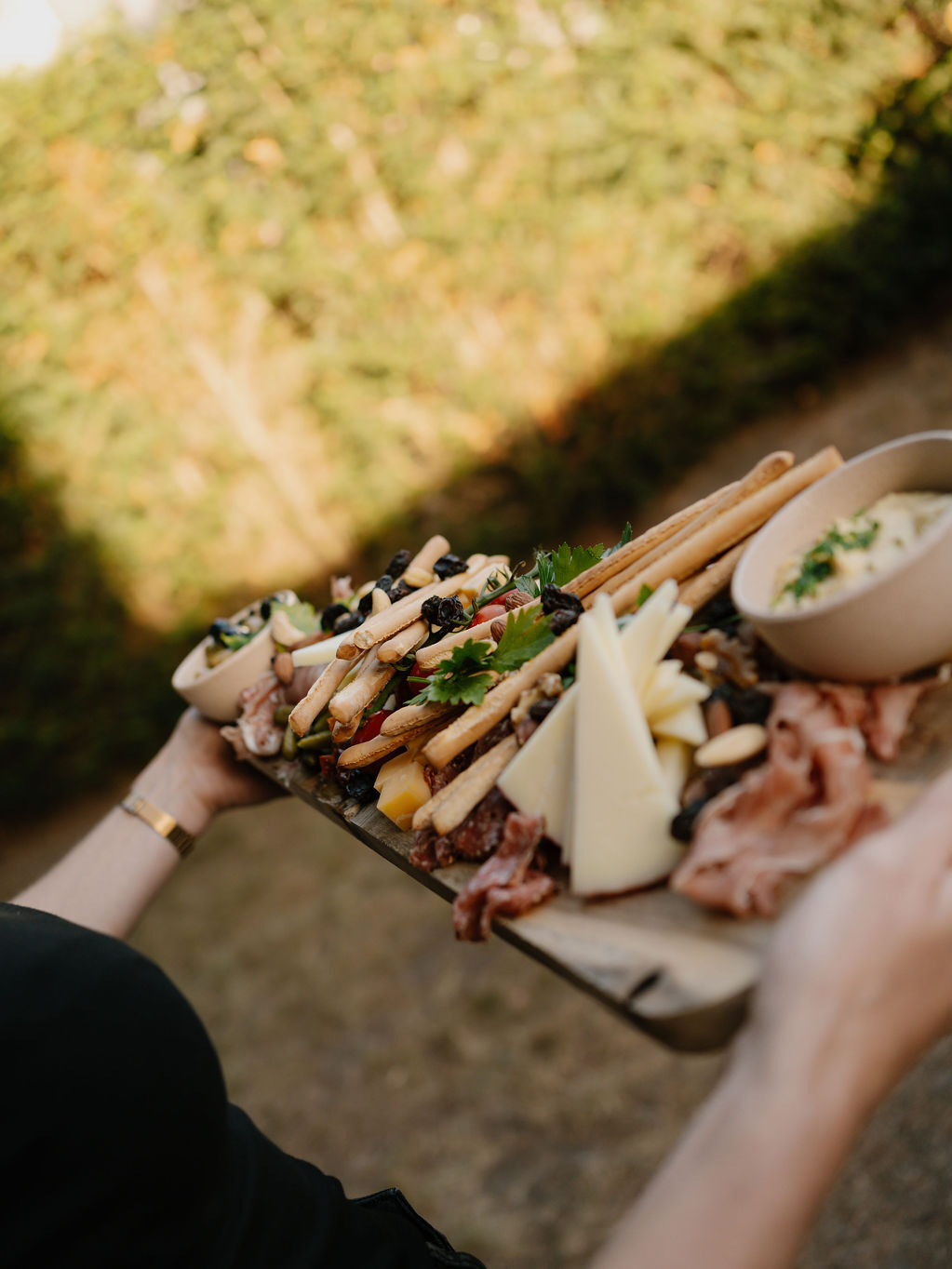 Apero plank bij Alix