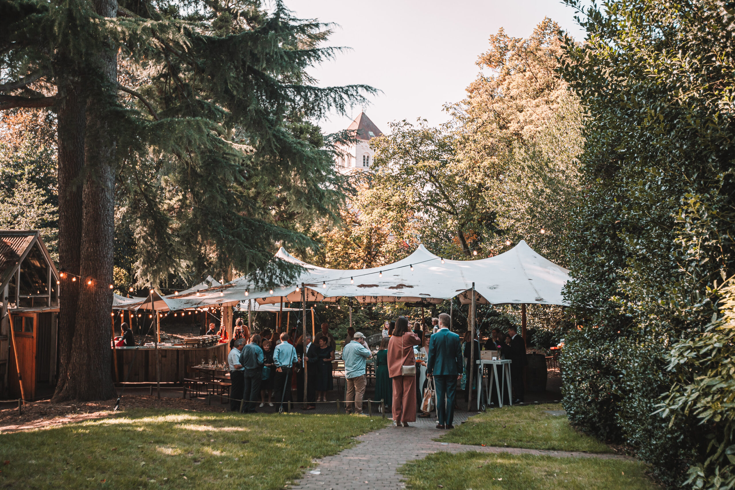 tuinfeest bij Alix in Gent