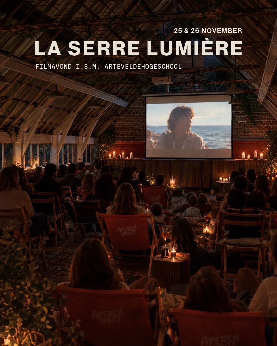 la serre lumiere filmavond bij alix in gent